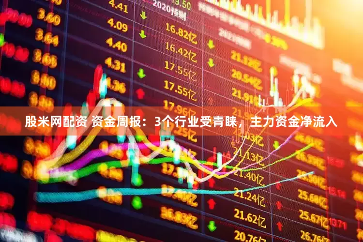 股米网配资 资金周报：3个行业受青睐，主力资金净流入